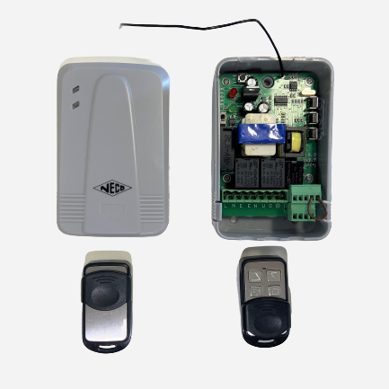 Neco MK1 Remote Control System For Roller Shutters & Garage Doors - 433MHz, 4 Remotes Included