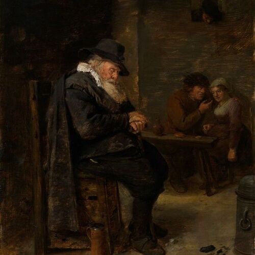 Old Man in a Tavern
