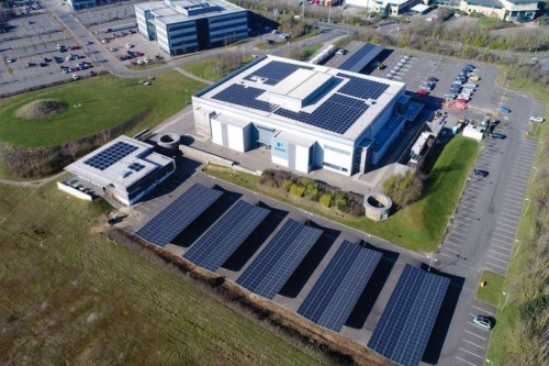 Solar Carport Foundation - Aviva Norwich