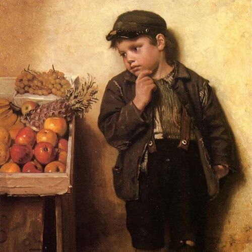 Eyeing the Fruit Stand