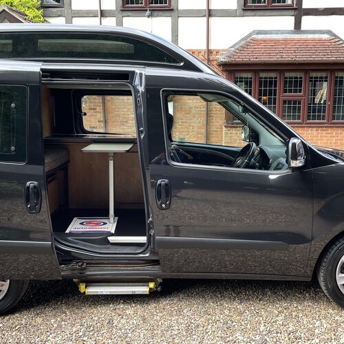 2012 Fiat Doblo Gleneagles Camper Van 1.4 Petrol 2 Berth PRO Conversion 72810 mls