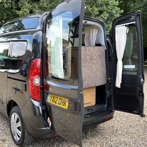 2012 Fiat Doblo Gleneagles Camper Van 1.4 Petrol 2 Berth PRO Conversion 72810 mls