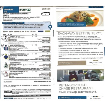 2016 Huntingdon 2016 Opening Fixture Race Meeting (06/01/2016) Horse Racing Racecard