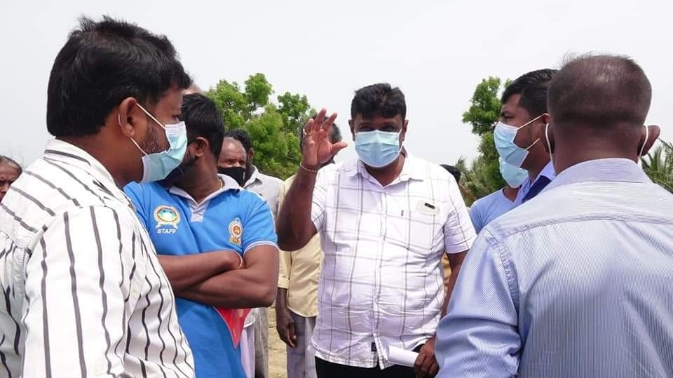 அரச காணியை தனியார் கையகப்படுத்தும் முயற்சி தடுக்கப்பட்டது.