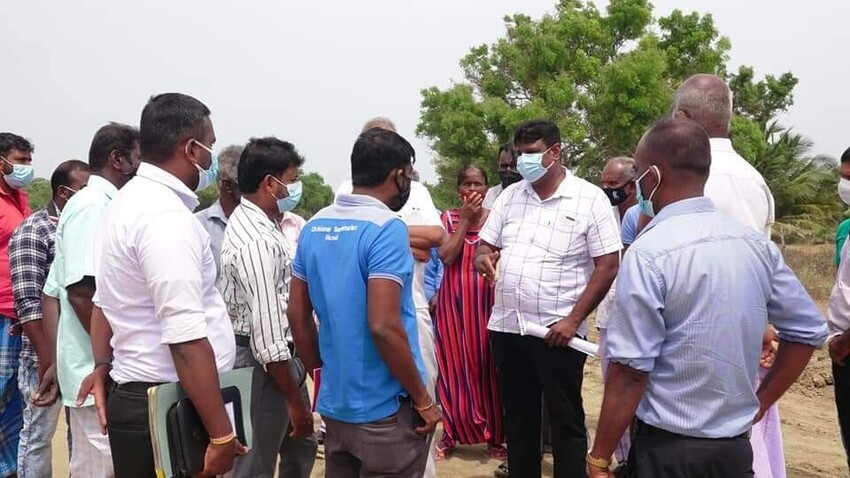 அரச காணியை தனியார் கையகப்படுத்தும் முயற்சி தடுக்கப்பட்டது.