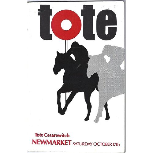 Newmarket Horse Racing Racecards/Programmes