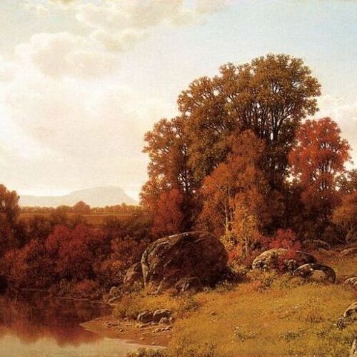 Autumn Scene on the Connecticut River