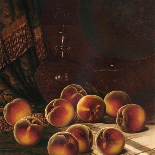 Still Life with Peaches