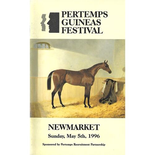 1996 Newmarket Pertemps Guineas Festival Meeting (The Pertemp's 1,000 Guineas Stakes) Race Meeting (05/05/1996) Horse Racing Racecard