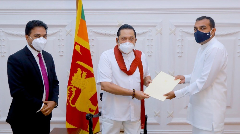 ஆளும் கட்சியின் உதவி கொறடாவாக பாராளுமன்ற உறுப்பினர் பிரமித்த பண்டார தென்னகோன் பிரதமரினால் நியமிப்பு