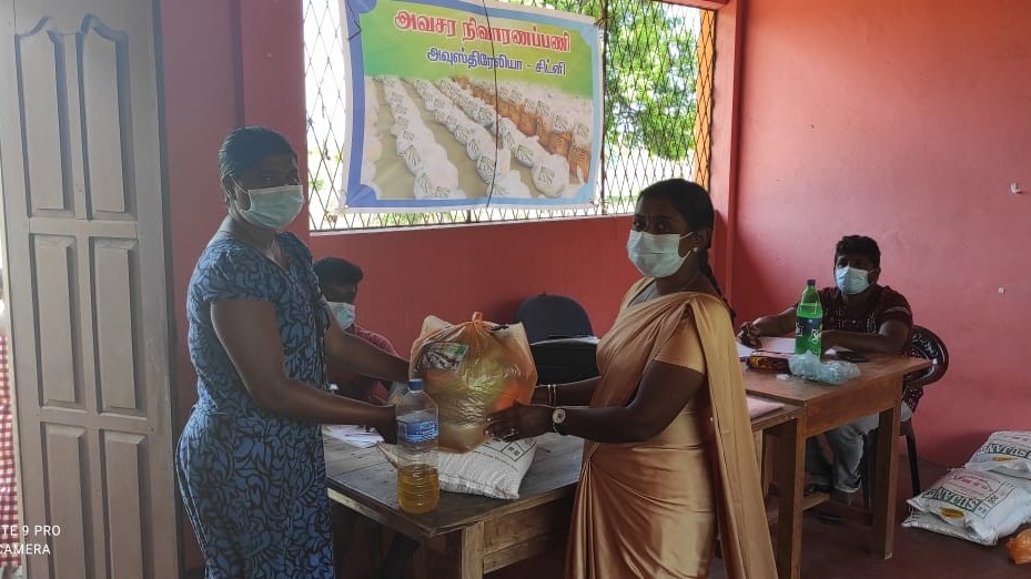 சிட்னி நகரில் வாழும் நம் நல்லுள்ளங்களின் நிவாரணம் இன்று அன்பளிப்பு