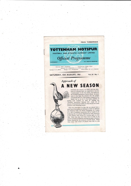 More Football Programmes listed today
