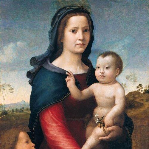 The Madonna and Child with the Infant St John the Baptist
