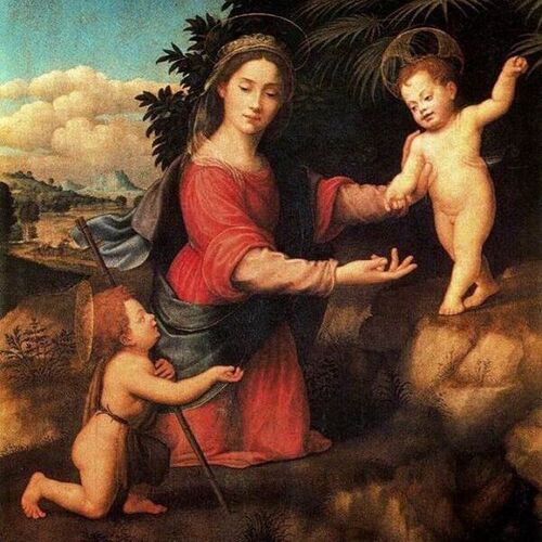 Virgin and Child with the Infant St John the Baptist