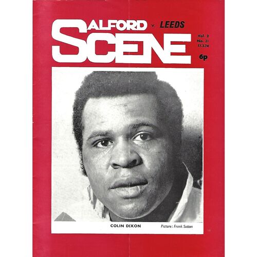Salford Home Rugby League Programmes