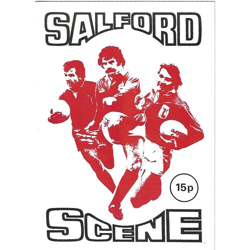 1978/79 Salford v Rochdale Hornets Rugby League Programme