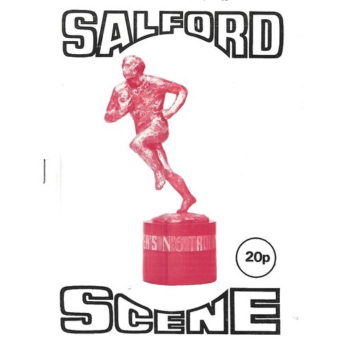 1979/80 Salford v Huddersfield Player's No.6 Trophy 1st Round Rugby League Programme