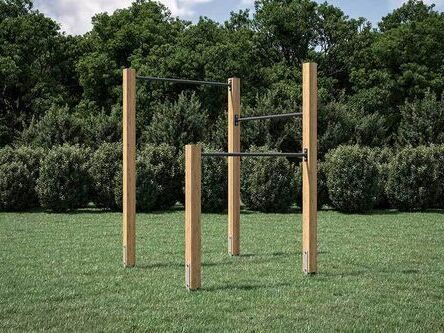 3 Pull up Bar Station