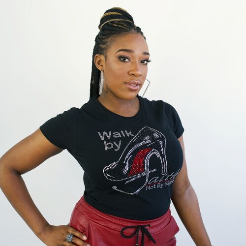 Walk by faith not by sight T-Shirt