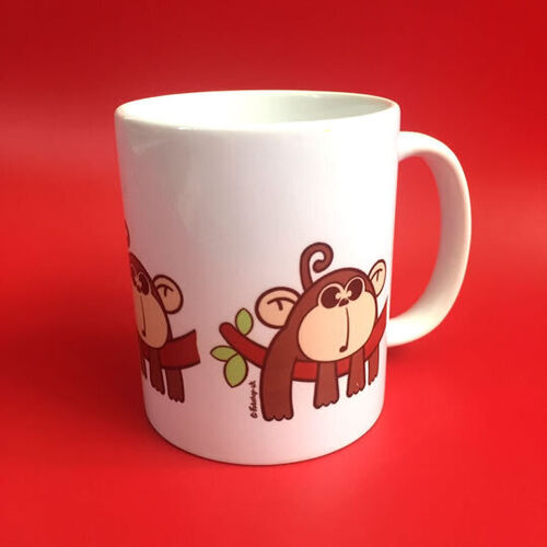 'New Monkey' Mug