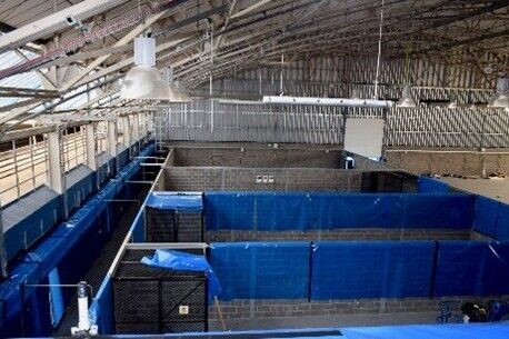 MOD Lyneham - Construction of a large enclosure