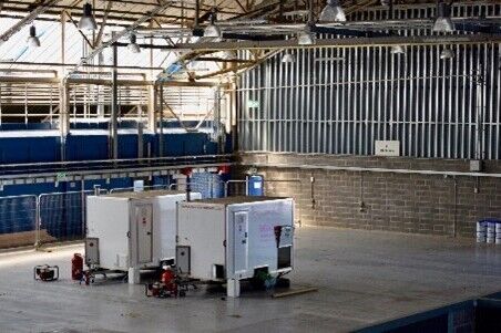 MOD Lyneham - Construction of a large enclosure