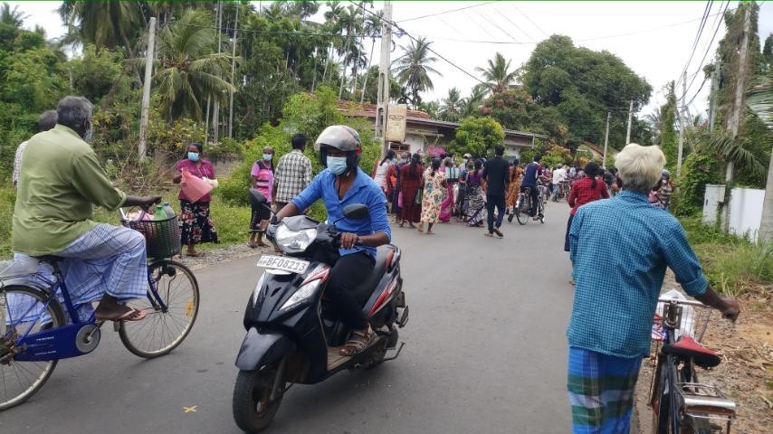 முடக்கநிலையில் நன்கொடை செய்த தனவந்தர் பொலிசாரால் கைது