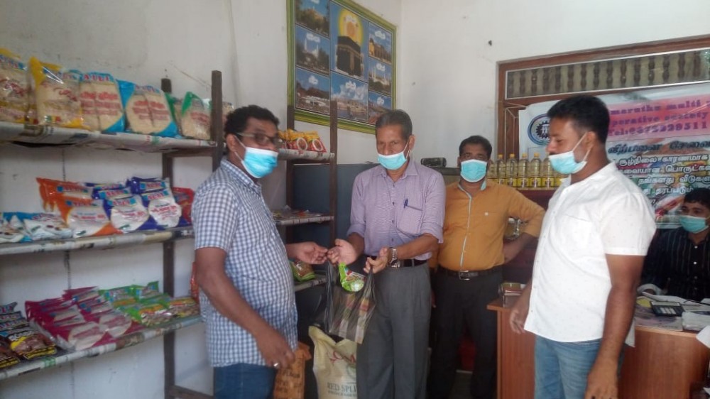 500 கிலோ சீனி விநியோகம்