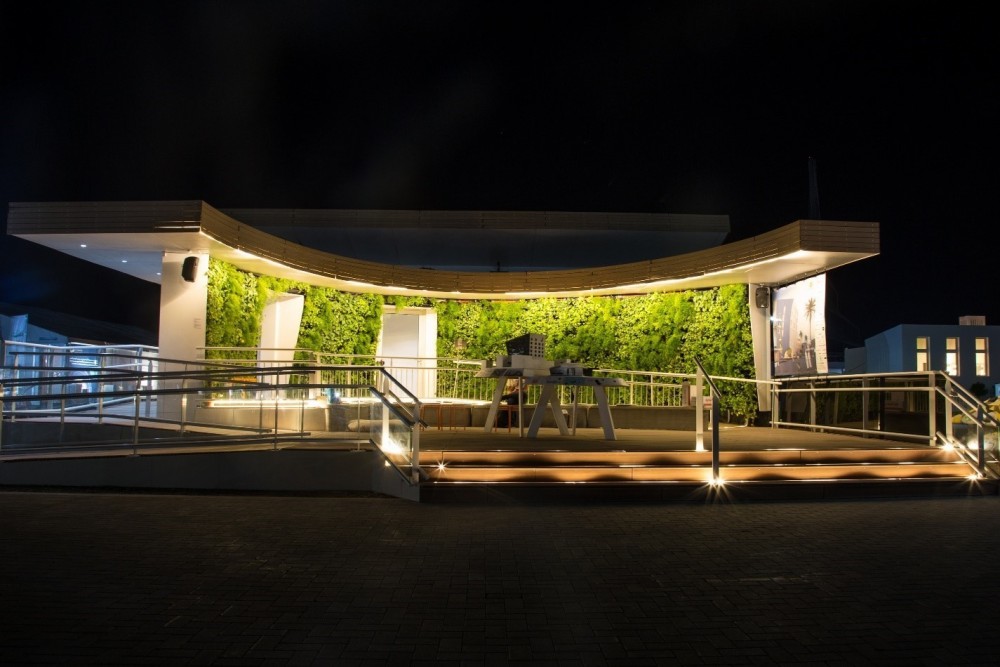 Installation at the Solar Decathlon Middle East 2018
