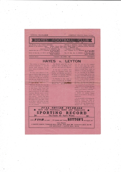 Latest News at Bobs Football Programmes