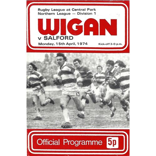 Salford Away Rugby League Programmes