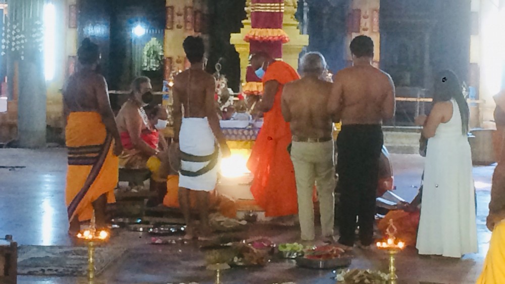 கொவிற் தொற்றுக்கு முடிவுகட்ட யாழ்ப்பாணத்தில் ஒரு சிறப்பு யாகம்