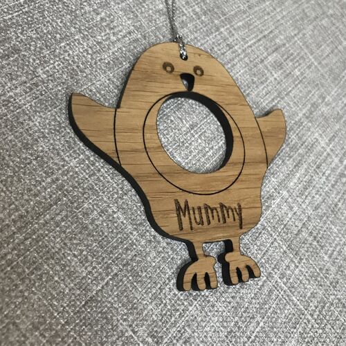 Robin chocolate tree decoration