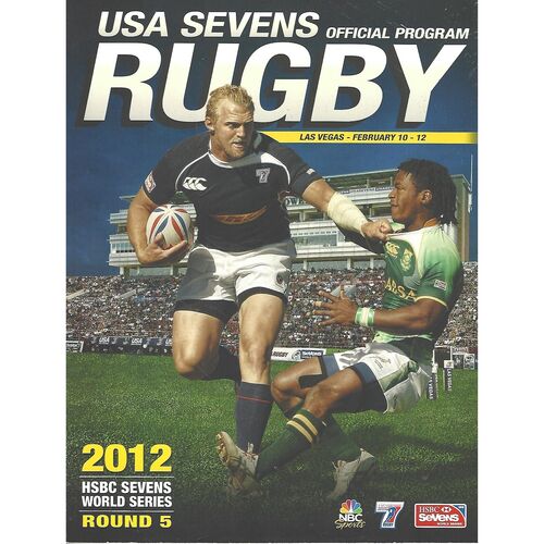 2011/12 HSBC Sevens World Series (Round 5 USA) Rugby Union Programme & Match Ticket