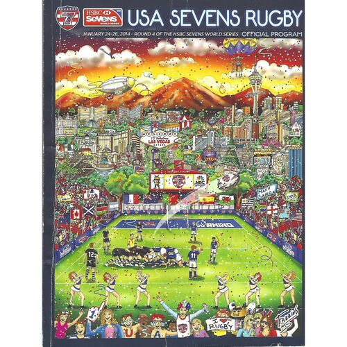2013/14 HSBC Sevens World Series (Round 4 USA) Rugby Union Programme