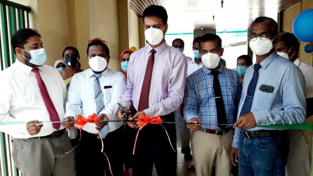 புதிய  கொரோனா சிகிச்சை நிலையம் திறப்பு