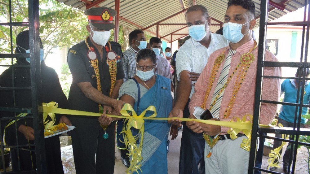 கொவிட் 2 வது இடைநிலை சிகிச்சை முகாம் மன்னாரில் திறப்பு.
