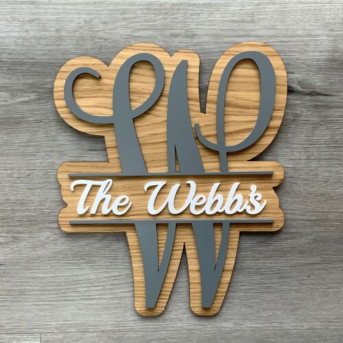 Family Name Monogram