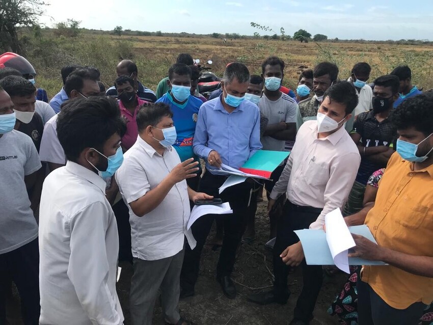 விவசாயிகளிடமிருந்து கைநழுவிய விவசாய காணி மீண்டும் விவசாயிகளுக்கு சென்றடைய எம்.பி.மஸ்தான் நடவடிக்கை