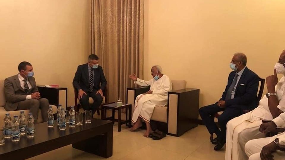 ஐரோப்பிய ஒன்றிய உயர்மட்டத் தூதுக்குழுவினர் தலைவர் இரா.சம்பந்தனை சந்தித்தனர்