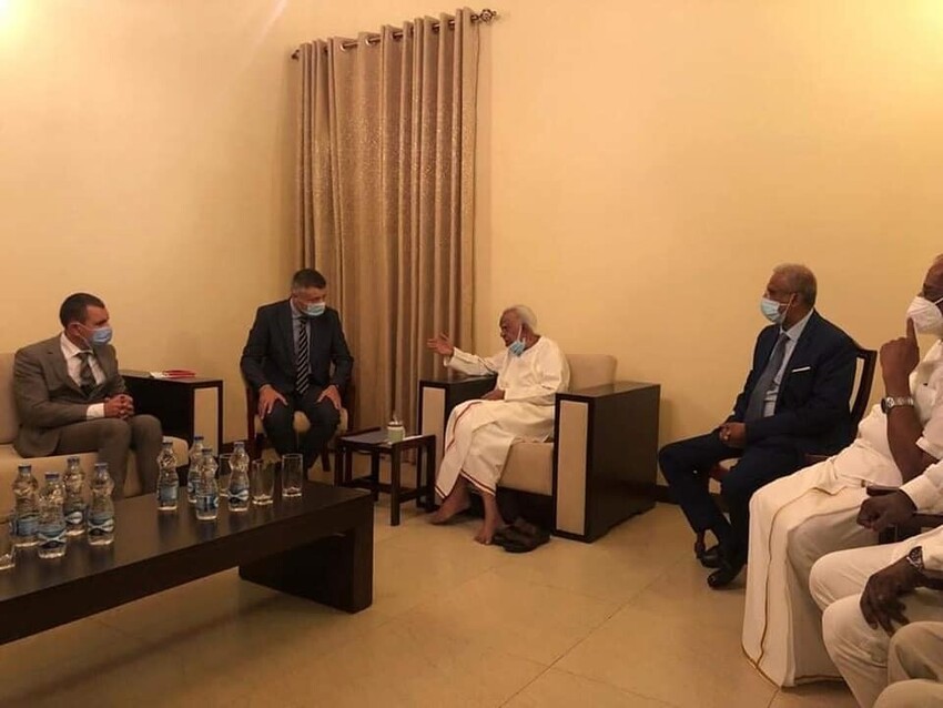 ஐரோப்பிய ஒன்றிய உயர்மட்டத் தூதுக்குழுவினர் தலைவர் இரா.சம்பந்தனை சந்தித்தனர்