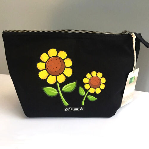 'Sunflowers' Accessory Bag