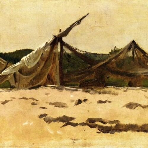 Nets and Sails Drying