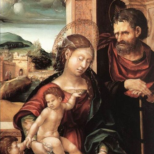 Holy Family with the Child St John