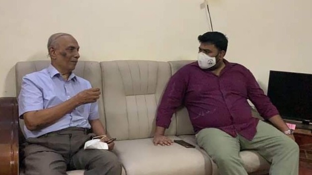 வல்வெட்டித்துறை நகரசபைத் தலைவரை அங்கஜன் இராமநாதன் சந்தித்தார்