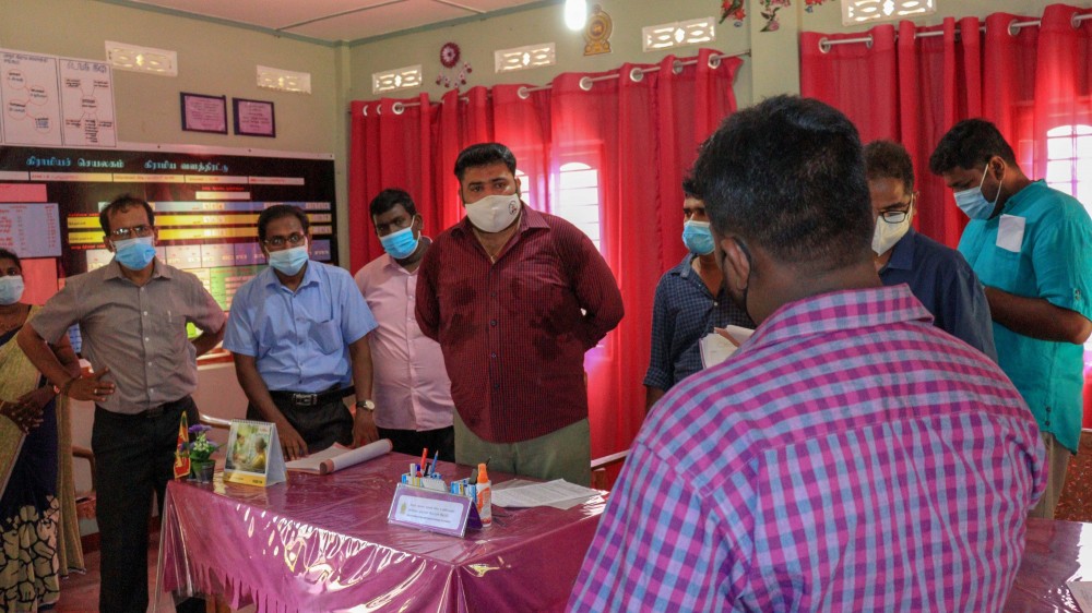 'கிராமத்துடனான உரையாடல்' மக்கள் சந்திப்பு. - பருத்தித்துறை