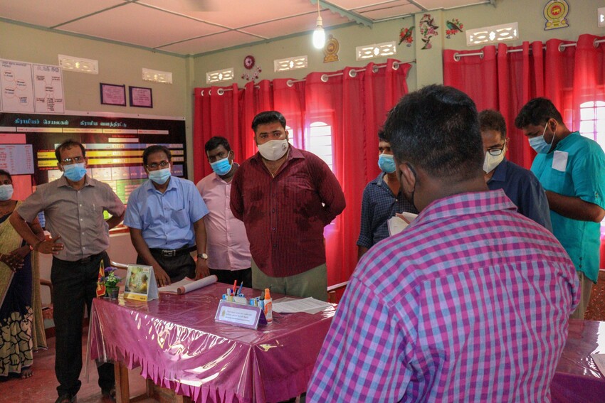 'கிராமத்துடனான உரையாடல்' மக்கள் சந்திப்பு. - பருத்தித்துறை