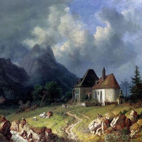 Landscape with Church