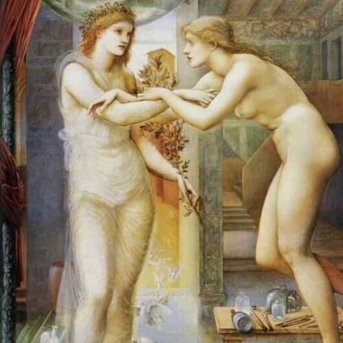 Pygmalion and the Image III, The Godhead Fires