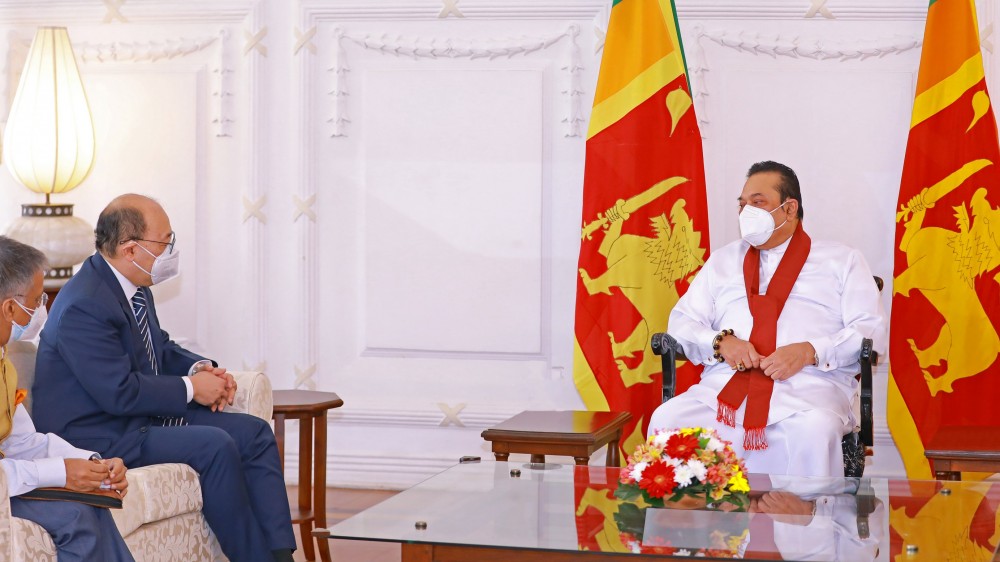 இந்திய வெளியுறவுத்துறை செயலாளர் கௌரவ பிரதமர் மஹிந்த ராஜபக்ஷ அவர்களுடன் சந்திப்பு